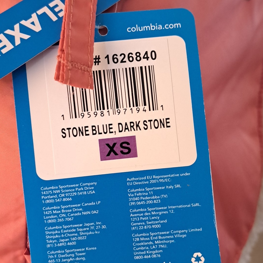 Columbia Colorblock Sherpa Pullover XS PTP 20" - Picture 6 of 9
